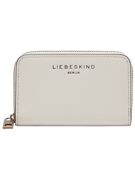 Liebeskind Berlin Skórzany portfel "Jo" w kolorze białym - 11,5 x 8 x 2 cm rozmiar: onesize. Białe portfele Liebeskind Berlin, bez wzorów, z materiału. Za 153.71 zł.