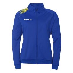 Damska bluza dresowa Kempa Ambition 28 Poly. Niebieskie bluzy bez kaptura Kempa, bez wzorów, z dresówki, bez kaptura, do piłki ręcznej. Za 212.50 zł.