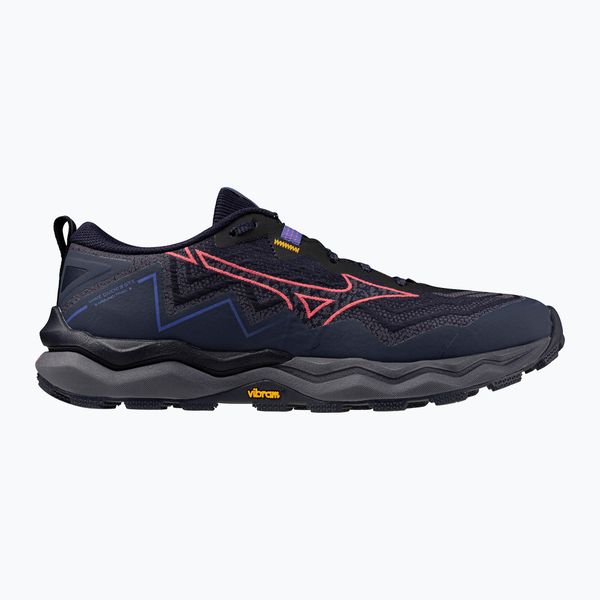 Buty do biegania damskie Mizuno Wave Daichi 9 GTX. Fioletowe buty do biegania Mizuno, bez wzorów, bez zapięcia, do biegania, mizuno wave. Za 549.99 zł.