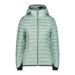 Kurtka ocieplana damska CMP 35Z2756 Fix Hood. Zielone kurtki CMP, bez wzorów, bez kaptura. Za 439.99 zł.