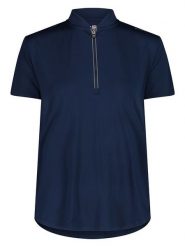 CMP Koszulka kolarska w kolorze granatowym rozmiar: 42. Niebieskie t-shirty sportowe CMP, bez wzorów, bez ramiączek, rowerowe. Za 121.76 zł.