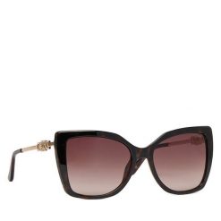 Okulary przeciwsłoneczne Guess. Brązowe okulary przeciwsłoneczne Guess, z aplikacjami. Za 599.99 zł.