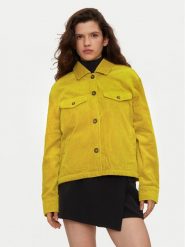 United Colors Of Benetton Kurtka przejściowa 2HKTDN06O Żółty Regular Fit. Żółte kurtki United Colors Of Benetton, m, bez wzorów, z bawełny, bez kaptura. Za 269.99 zł.