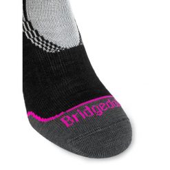 Skarpety narciarskie Bridgedale Ski Easy On Merino P. Szare skarpetki Bridgedale, bez wzorów. Za 74.99 zł.