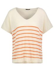 Sublevel Sweter w kolorze kremowym rozmiar: M/L. Brązowe swetry Sublevel, l, bez wzorów, bez ramiączek. Za 79.40 zł.