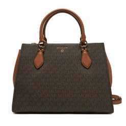 Torebka Michael Kors. Brązowe torebki klasyczne Michael Kors, bez wzorów, klasyczne, bez dodatków. Za 1,269.00 zł.