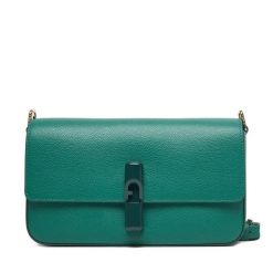 Torebka Furla. Zielone listonoszki Furla, bez wzorów, bez dodatków. Za 1,319.00 zł.