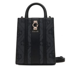 Torebka Guess. Szare torebki klasyczne Guess, z aplikacjami, klasyczne, bez dodatków. Za 399.99 zł.