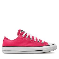 Trampki Converse. Czerwone trampki Converse, bez wzorów, retro, bez zapięcia. Za 199.99 zł.
