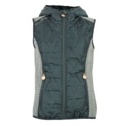 Damska kurtka bez rękawów z kapturem Peak Mountain Antilope. Zielone kurtki Peak Mountain, bez wzorów, sportowe, z kapturem. W wyprzedaży za 240.00 zł.