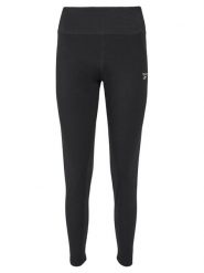 Reebok Legginsy 100037549 Czarny Slim Fit. Czarne legginsy Reebok, bez wzorów, z bawełny. Za 89.99 zł.