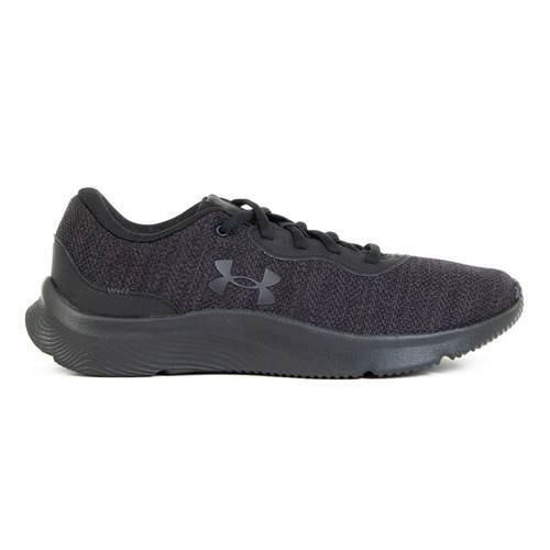 Buty do chodzenia damskie Under Armour Mojo 2. Czarne buty do biegania Under Armour, bez wzorów, z gumy, bez zapięcia, do biegania. Za 176.99 zł.