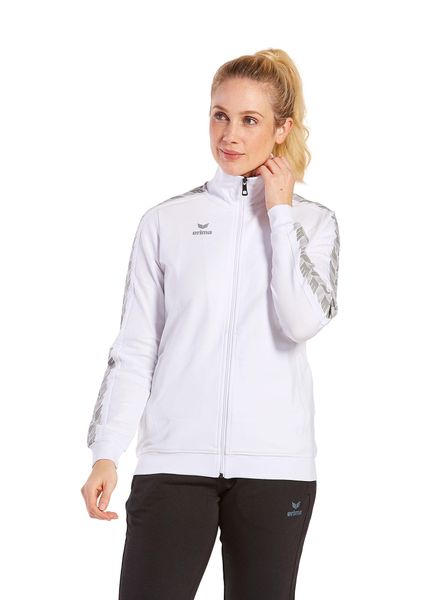 Damska bluza dresowa Erima Essential Team. Białe bluzy Erima, bez wzorów, z dresówki, retro, bez ramiączek, bez kaptura. Za 255.00 zł.