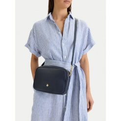 Torebka Beverly Hills Polo Club. Niebieskie listonoszki Beverly Hills Polo Club, bez wzorów, bez dodatków. Za 139.99 zł.