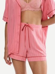 Triumph Szorty piżamowe Amourette Jacquard 10227207 Różowy Regular Fit. Czerwone piżamy Triumph, bez wzorów, z wiskozy, bez kołnierzyka, bez ramiączek. Za 119.99 zł.