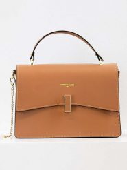 Christian Laurier Skórzana torebka "Emma" w kolorze karmelowym - 28 x 19 x 9,5 cm rozmiar: onesize. Brązowe torebki klasyczne Christian Laurier, bez wzorów, z materiału, przez ramię, bez dodatków. Za 382.89 zł.