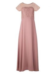 Happy girls by Eisend Sukienka w kolorze szaroróżowym rozmiar: L. Różowe sukienki happy girls by Eisend, na imprezę, l, bez wzorów, z koronki, bez kołnierzyka, bez ramiączek, maxi. Za 139.87 zł.