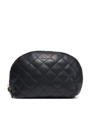 Liu Jo Kosmetyczka Ecs L Beauty AA5246 E0015 Czarny. Czarne torebki klasyczne Liu Jo, bez wzorów, ze skóry, bez dodatków. Za 209.99 zł.