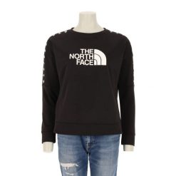 Second life - Damska czarna bluza TNF - Jak nowy. Czarne bluzy The North Face, bez wzorów, bez ramiączek, bez kaptura. Za 127.76 zł.