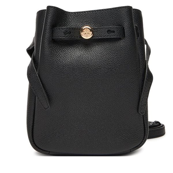 Torebka Tory Burch. Czarne listonoszki Tory Burch, bez wzorów, bez dodatków. Za 1,109.00 zł.