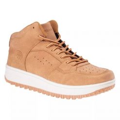 Buty Iguana Hanson Mid Teen Jr 92800332339 beżowy. Brązowe buty treningowe bez wzorów, bez zapięcia. Za 214.80 zł.