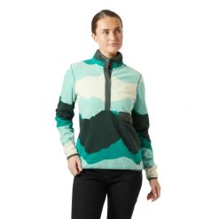 Damska bluza dresowa Helly Hansen Maridalen. Niebieskie bluzy Helly Hansen, bez wzorów, z dresówki, sportowe, bez ramiączek, bez kaptura. Za 426.50 zł.
