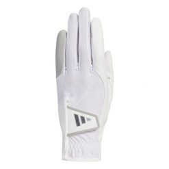 Rękawice Cool High Grip 24 Single. Białe rękawiczki adidas, bez wzorów, z materiału, sportowe. Za 119.00 zł.