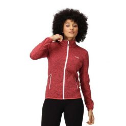 Bluza Polarowa Damska Melanżowy Pełen Suwak Newhill. Fioletowe bluzy z kapturem Regatta, na zimę, xl, bez wzorów, z dzianiny, bez kaptura, trekkingowe. Za 67.99 zł.