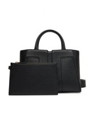 Elisabetta Franchi Torebka BS-05A-51E2 Czarny. Czarne torebki klasyczne Elisabetta Franchi, bez wzorów, ze skóry, bez dodatków. Za 1,569.00 zł.