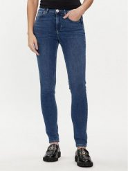Liu Jo Jeansy UA4013 D4896 Niebieski Skinny Fit. Niebieskie jeansy Liu Jo, bez wzorów, z jeansu. Za 299.99 zł.
