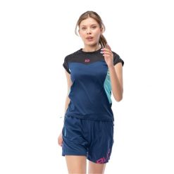 T-shirt Damski Ileno. Czarne t-shirty IQ, bez wzorów, casualowe, bez kołnierzyka, bez ramiączek. Za 140.99 zł.