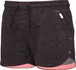 Damskie spodenki Loap Edgara czarne. Czarne szorty sportowe Scarpa, bez wzorów, z bawełny, do siatkówki. Za 140.99 zł.
