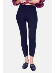 ASSUILI Legginsy w kolorze granatowym rozmiar: 34. Niebieskie legginsy Assuili, bez wzorów, z bawełny, klasyczne. Za 78.99 zł.