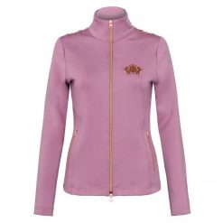 Bluza jeździecka damska EQUESTRIAN QUEEN Henrietta2.0 25AW. Czerwone bluzy EQUESTRIAN QUEEN, m, z aplikacjami, bez ramiączek, bez kaptura. Za 242.99 zł.