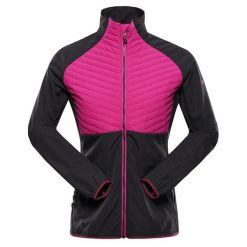Bluza damska sportowa z wełną merino Alpine Pro Gerla. Czerwone bluzy bez kaptura Alpine Pro, bez wzorów, z wełny, bez kaptura, trekkingowe. W wyprzedaży za 369.00 zł.