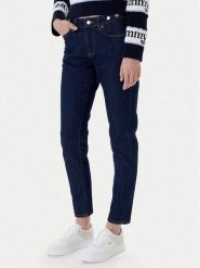 Tommy Jeans Jeansy Lucy DW0DW22432 Granatowy Slim Fit. Niebieskie jeansy Tommy Jeans, bez wzorów, z bawełny. Za 449.99 zł.