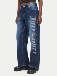 Juicy Couture Jeansy JCDJE225952 Niebieski Wide Leg. Niebieskie jeansy Juicy Couture, bez wzorów, z bawełny. Za 499.99 zł.
