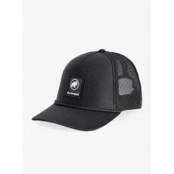 Czapka z daszkiem Mammut Crag Cap Logo - black L/XL. Czarne czapki z daszkiem Mammut, na zimę, bez wzorów. Za 188.99 zł.