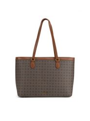 Gino Rossi Torebka D243006CCC Brązowy. Brązowe shopper bag Gino Rossi, bez wzorów, z tworzywa sztucznego, bez dodatków. Za 279.99 zł.