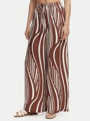 Seafolly Spodnie materiałowe Coastline 55541-PA Brązowy Wide Leg. Brązowe spodnie materiałowe Seafolly, bez wzorów, z lyocellu. Za 639.99 zł.