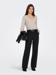 ONLY Sweter w kolorze beżowym rozmiar: M. Brązowe swetry ONLY, m, bez wzorów, bez ramiączek. Za 81.95 zł.
