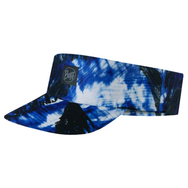 Czapka z daszkiem dla dorosłych Buff Pack Speed Visor. Niebieskie czapki z daszkiem Buff, bez wzorów, z elastanu, sportowe. Za 89.99 zł.