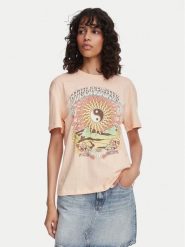 Billabong T-Shirt In The Balance EBJZT00420 Pomarańczowy Regular Fit. Brązowe t-shirty Billabong, s, bez wzorów, z bawełny, bez kołnierzyka, bez ramiączek. Za 139.99 zł.