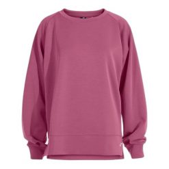 Bluza damska Joma Breath. Fioletowe bluzy bez kaptura Joma, l, bez wzorów, z gumy, bez kaptura, na fitness i siłownię. Za 129.00 zł.
