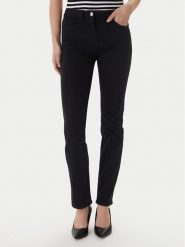 Morgan Jeansy 251-PETROI Czarny Slim Fit. Czarne jeansy Morgan, bez wzorów, z bawełny. Za 239.99 zł.