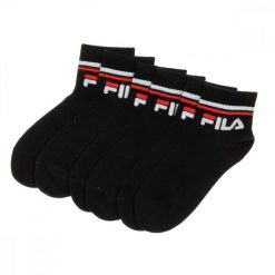 Skarpety Fila Fila Quarter Plain N Czarny. Czarne skarpetki Fila, bez wzorów. Za 124.99 zł.