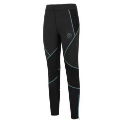 Damskie legginsy La Sportiva Primal. Czarne legginsy La Sportiva, bez wzorów, z elastanu. Za 508.50 zł.