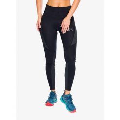 Legginsy biegowe damskie La Sportiva Triumph Tight Pant. Czarne legginsy La Sportiva, bez wzorów. Za 382.99 zł.