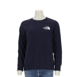 Second life - The North Face sweter damski - Stan bardzo dobry. Niebieskie swetry The North Face, l, bez wzorów, z materiału, eleganckie, bez ramiączek. Za 127.76 zł.
