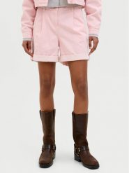 JJXX Szorty materiałowe Maddy 12253014 Różowy Loose Fit. Czerwone szorty JJXX, bez wzorów, z bawełny. Za 99.99 zł.